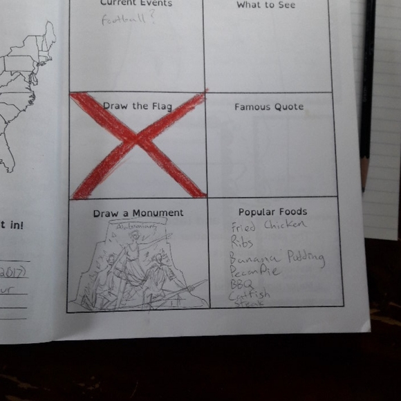 United States Homeschool Workbook - Picture 10 of 16